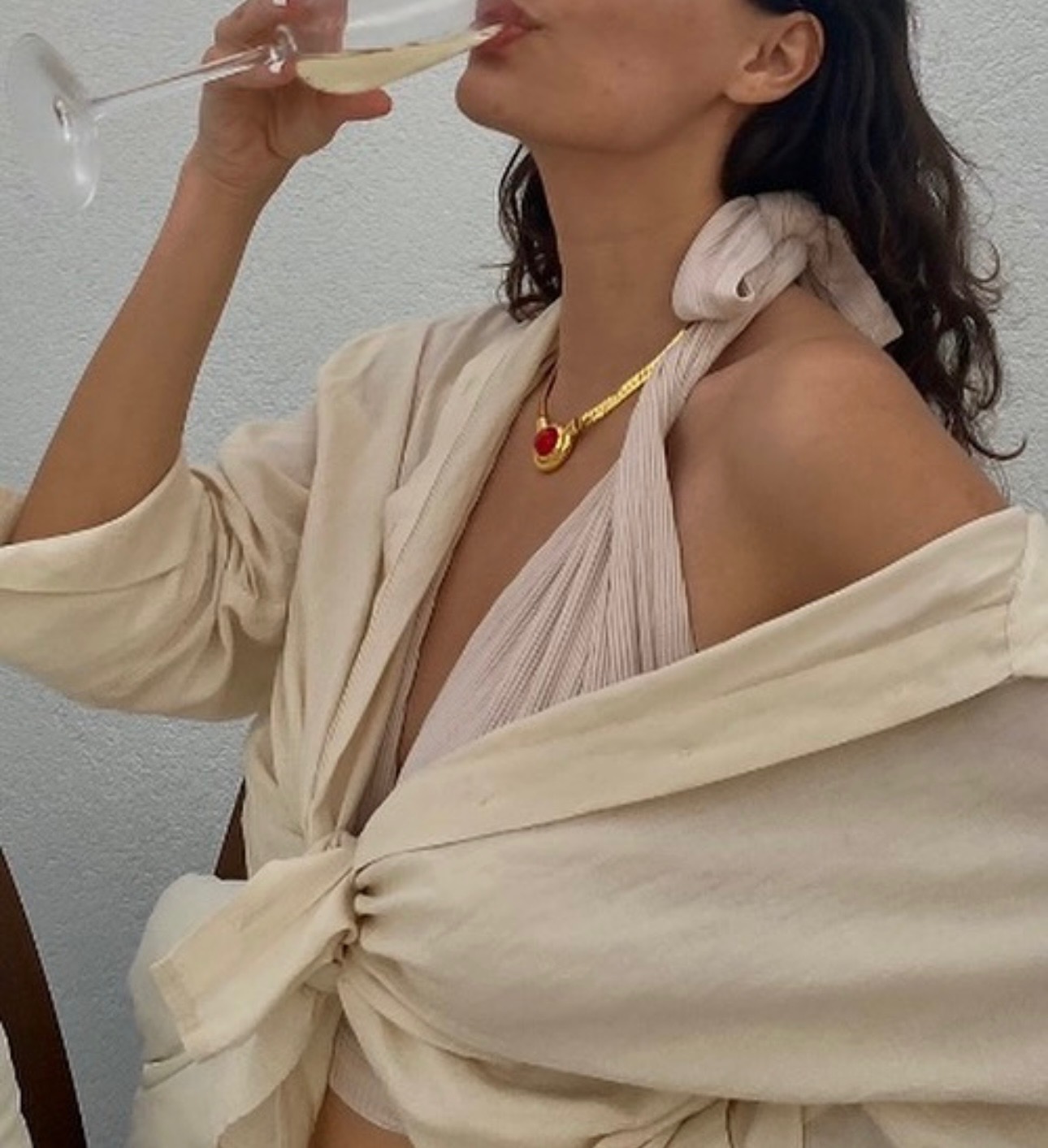 Ease Silk Blouse — City Muse